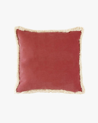 Daisy Rose Pink Velvet Cushion