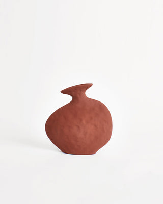 Flat Vase, Brick