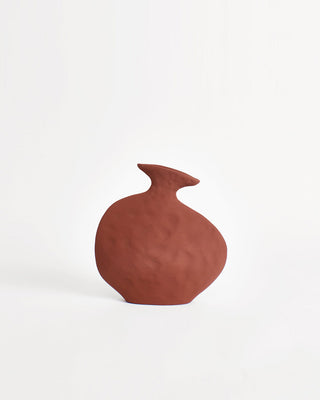 Flat Vase, Brick