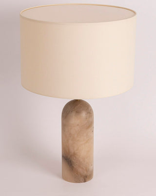 Lampe De Table En Albâtre Peona