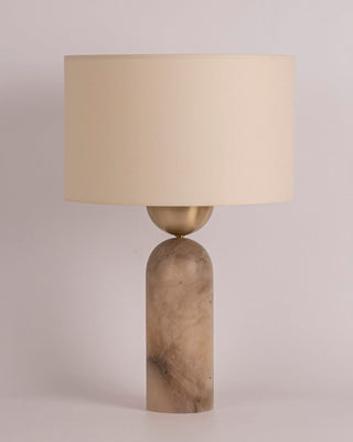 Lampe De Table En Albâtre Peona
